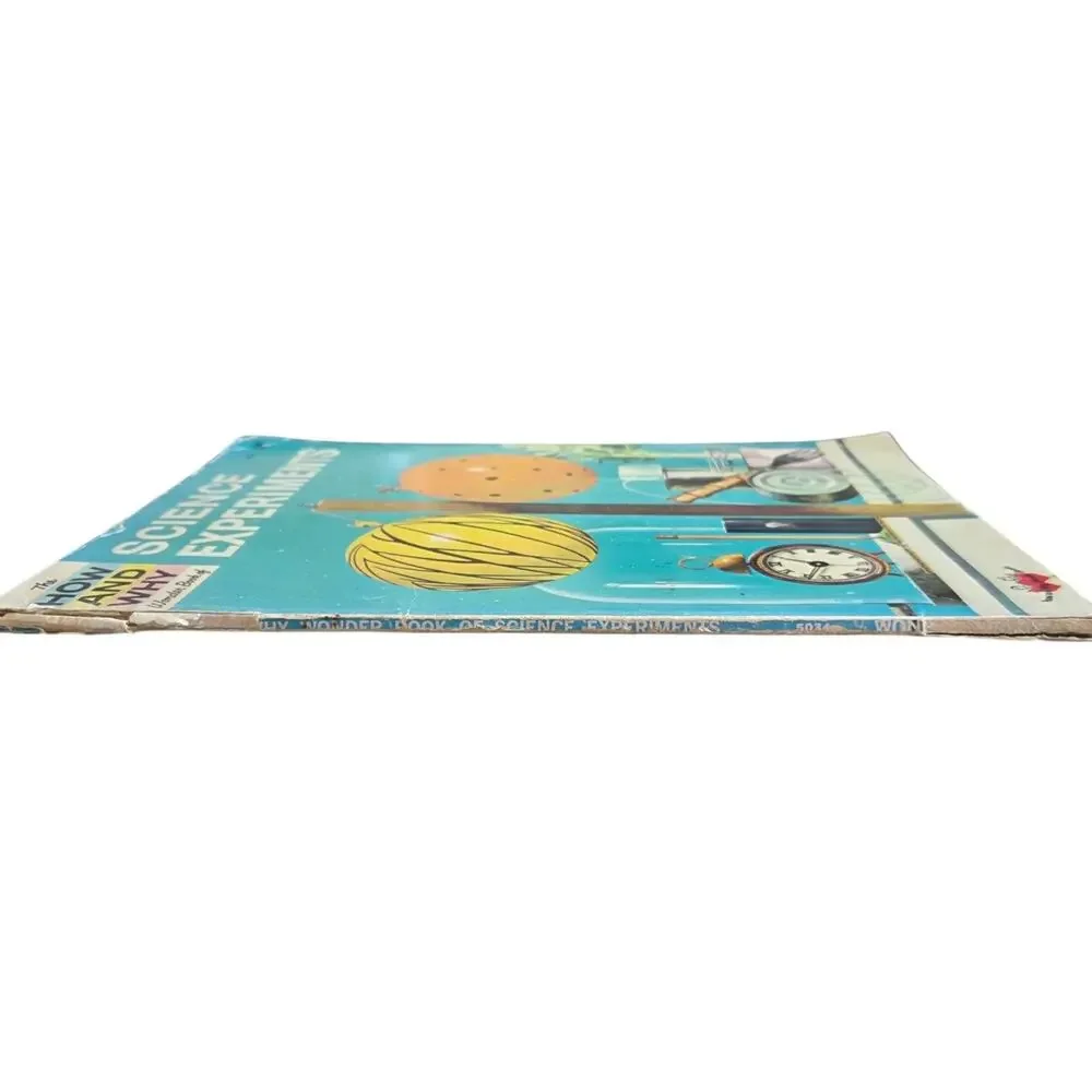 Vintage The How and Why Wonder Book of Science Experiments